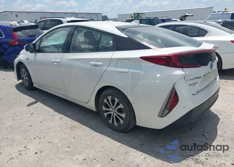 2020 Toyota Prius Prime Limited из США, поврежденный, VIN JTDKARFP4L3123558